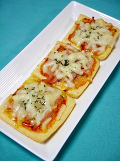 簡単!油揚げピザ-レシピのメイン写真