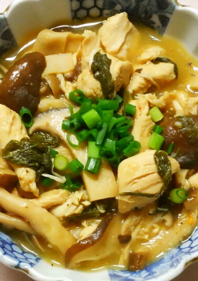 ヘルシー♡鶏ささみときのこの和風レモン煮-レシピのメイン写真