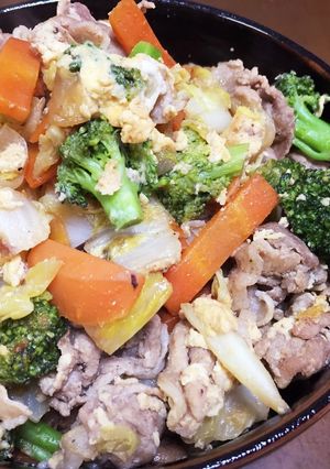 野菜たっぷり中華バター炒め-レシピのメイン写真