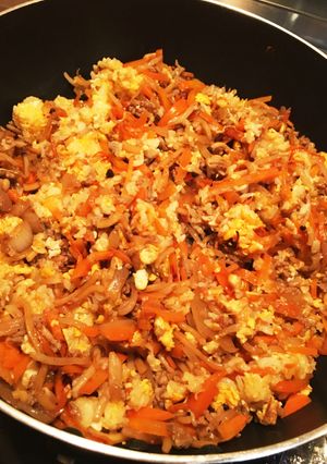 ☆人参が主役のそば飯(^.^)-レシピのメイン写真