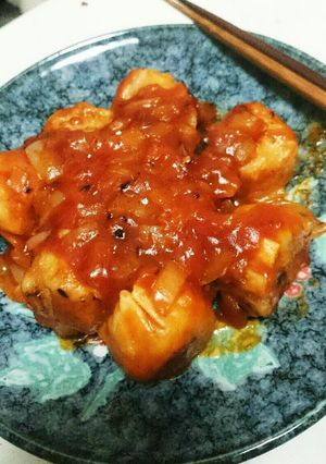 節約☆市販の焼売のエビチリ風-レシピのメイン写真