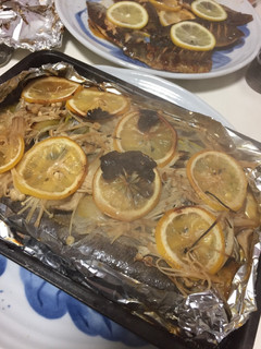 ニジマスホイル焼き-レシピのメイン写真