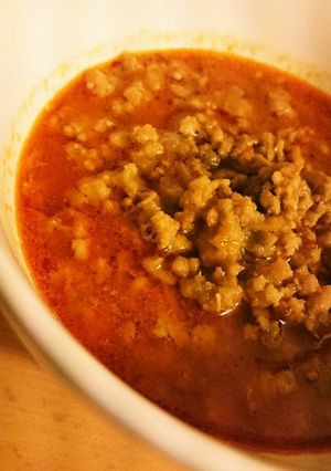 ひき肉で 辛肉味噌-レシピのメイン写真