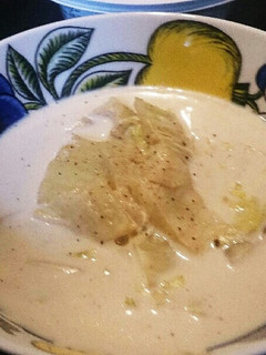 白菜のミルクスープ ポルチーニ風味-レシピのメイン写真