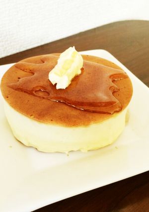 簡単！しっとりふわふわ極厚パンケーキ☆-レシピのメイン写真