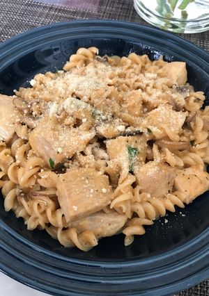 One pan クリームチキンパスタ-レシピのメイン写真