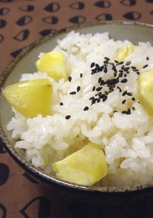 我が家の栗ごはん-レシピのメイン写真