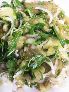 ミャンマー風焼き茄子サラダ-レシピのメイン写真