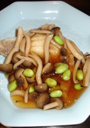 ☆秋☆冷凍シメジで鯛のあんかけ☆-レシピのメイン写真