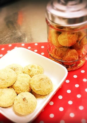 お家にある物で スノーボールクッキー-レシピのメイン写真