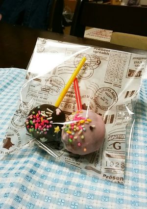 ベビーカステラロリポップ-レシピのメイン写真