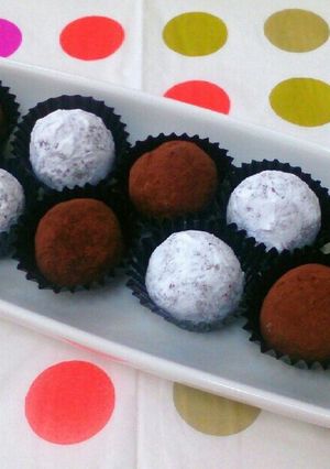 簡単！くるみのトリュフ～バレンタインに～-レシピのメイン写真
