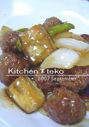 ご飯もりもり☆肉団子と野菜の甘酢あん-レシピのメイン写真
