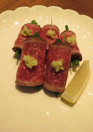 肉のタタキ 葱サラダ巻-レシピのメイン写真