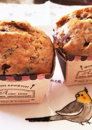 チョコチップミルクティーマフィン-レシピのメイン写真