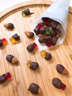 バレンタインに!簡単ハリボー チョコ*-レシピのメイン写真