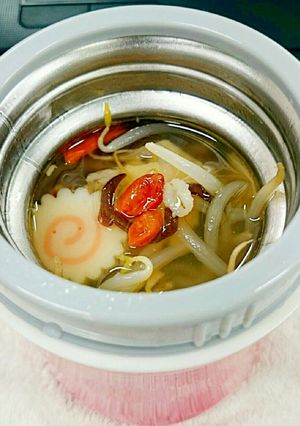 スープジャーランチ♪中華スープ-レシピのメイン写真