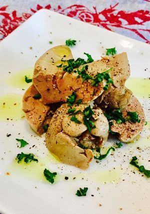 簡単！本格ビストロ風♬鶏の塩レバー-レシピのメイン写真