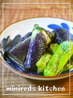 ナスとしし唐辛子の揚げ浸し-レシピのメイン写真