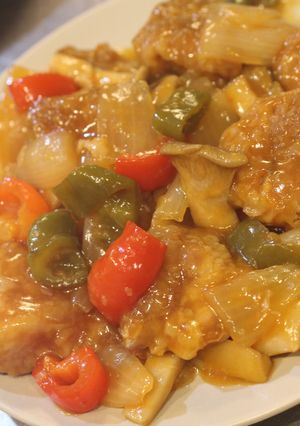 酢豚！？いや酢鶏です♪簡単ヘルシー！-レシピのメイン写真
