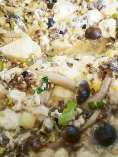 ひき肉と豆腐の炒め物-レシピのメイン写真