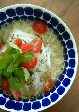 彼でも作れる♥セロリの塩ラーメン-レシピのメイン写真