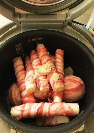 大根・玉葱・白葱の豚バラ煮込み（炊飯器）-レシピのメイン写真