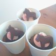 チョコレートクリームチーズのカップケーキ