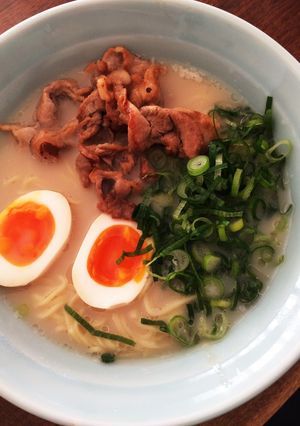 豚バラDE即席王将とんこつラーメン-レシピのメイン写真