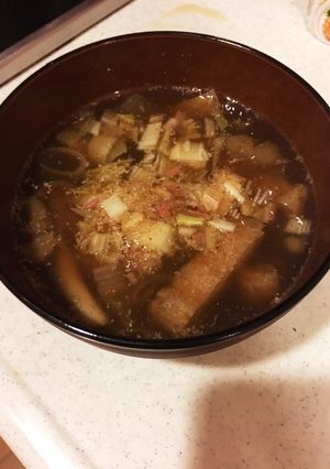 田舎付け汁うどん-レシピのメイン写真