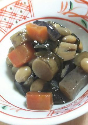 我が家の常備菜☆五目豆(保温鍋使用)-レシピのメイン写真