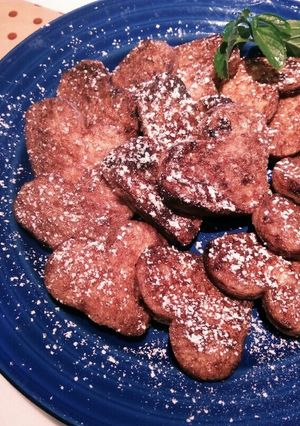簡単バレンタイン♥ココアフレンチトースト-レシピのメイン写真