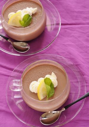 奄美産黒糖使用!ショコラプリン-レシピのメイン写真