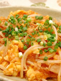 もやしとツナのふんわり玉子炒め-レシピのメイン写真