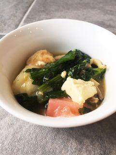 菜の花とお餅の和風炒め-レシピのメイン写真