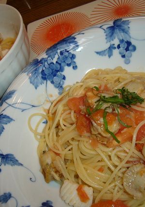 お手軽！シーフードのトマトパスタ☆-レシピのメイン写真