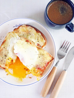 朝食に★エッグチーズトースト-レシピのメイン写真