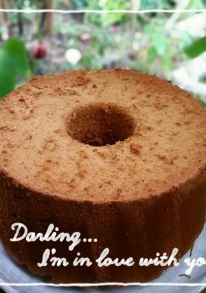 甘酒シフォンケーキ-レシピのメイン写真
