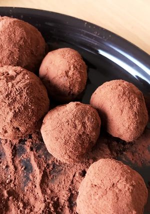 チョコレート不使用 生チョコトリュフ風-レシピのメイン写真