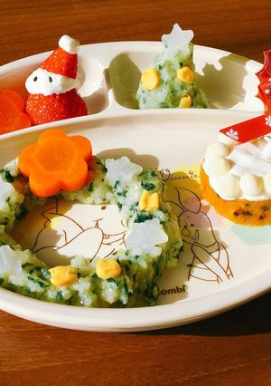 2016Xmasプレート-レシピのメイン写真
