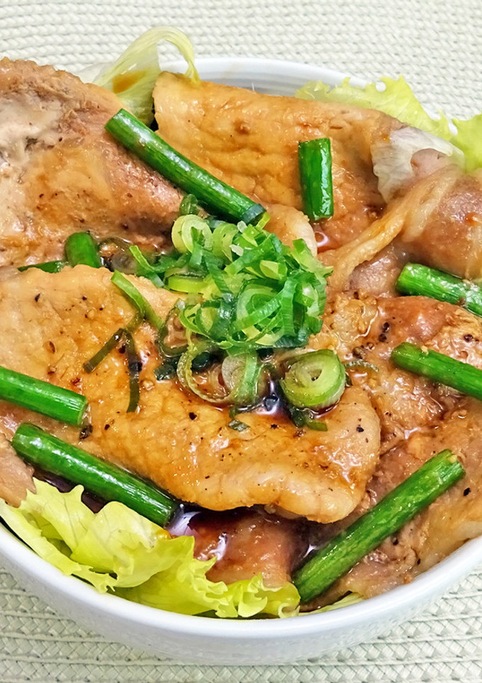 簡単!かば焼のタレで作る豚丼-レシピのメイン写真