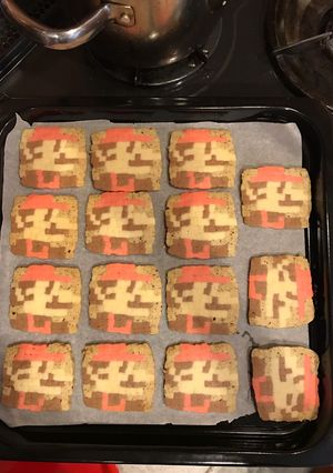 8ビットマリオクッキー-レシピのメイン写真
