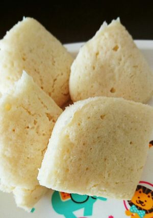 タッパーでレンジ蒸しパン-レシピのメイン写真