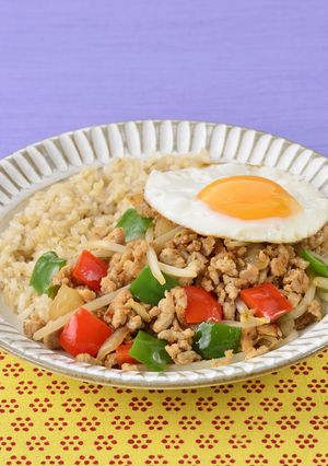 野菜たっぷりガパオライス風-レシピのメイン写真