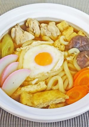糀味噌で作る味噌煮込みうどん-レシピのメイン写真