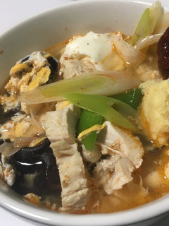 【糖質制限】とりむね韓国風スープ-レシピのメイン写真