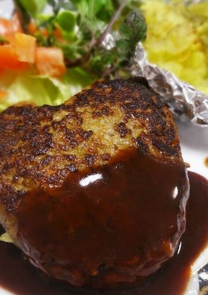 愛情たっぷり♪♪チーズinハンバーグ~❤-レシピのメイン写真