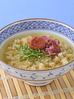冷し梅茶漬け-レシピのメイン写真
