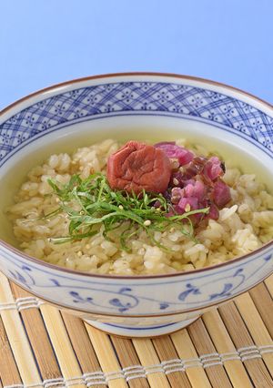 冷し梅茶漬け-レシピのメイン写真