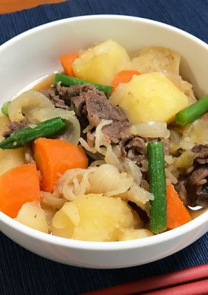 簡単こくうま肉じゃが-レシピのメイン写真